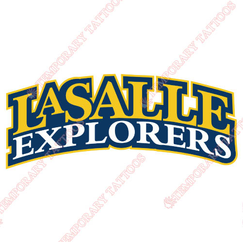 La Salle Explorers Customize Temporary Tattoos Stickers NO.4751